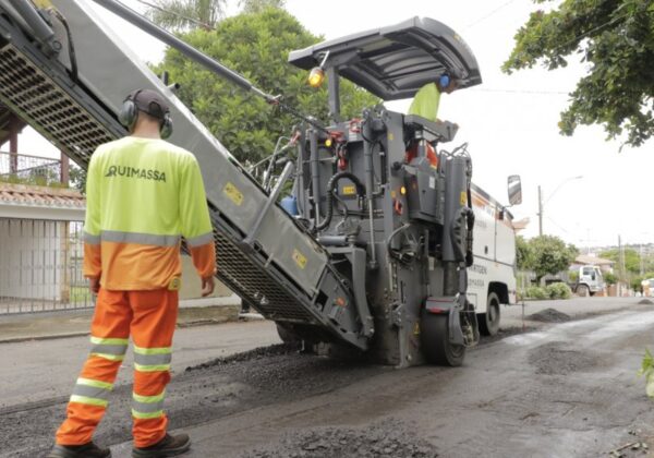 Jaguariúna inicia aplicação de asfalto em estrada municipal que dá acesso à  empresa Motorola